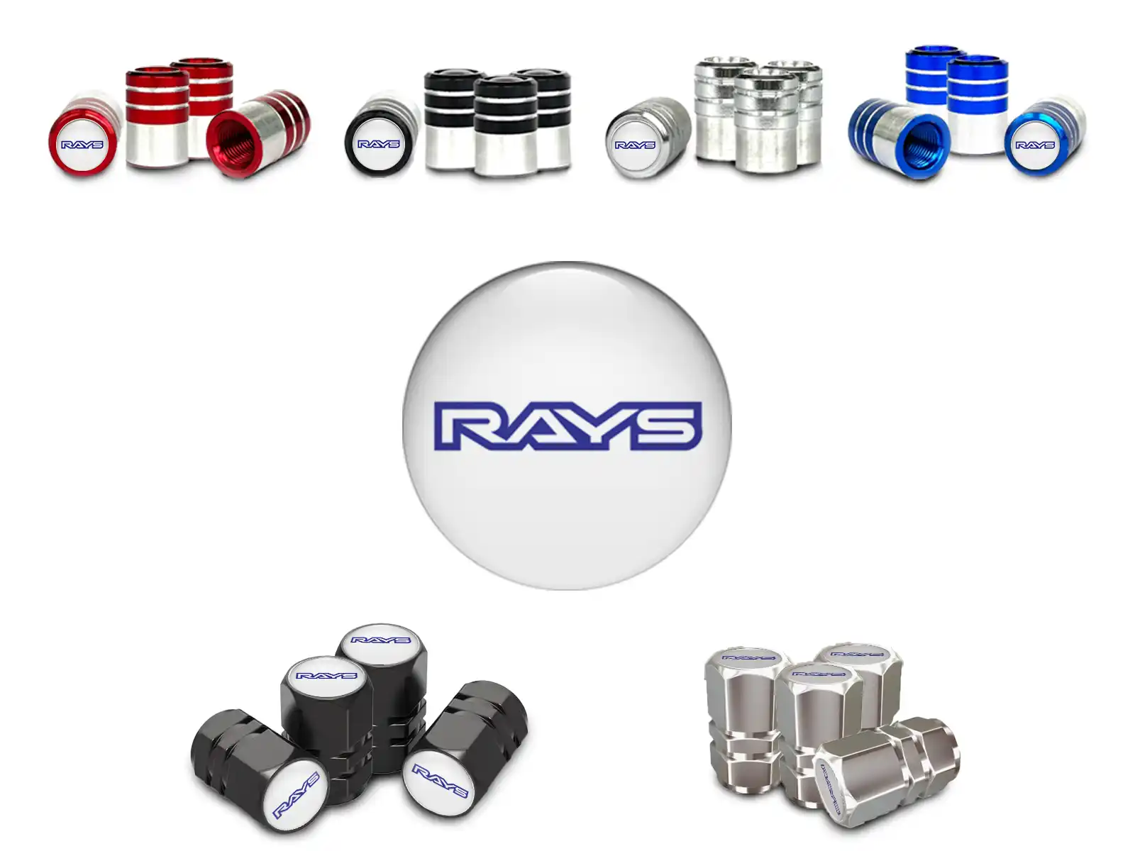 Rays Cappelli stelo SUV Stile Forza